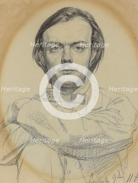 Portrait of Nikolai Murashko (1844-1909), 1866.