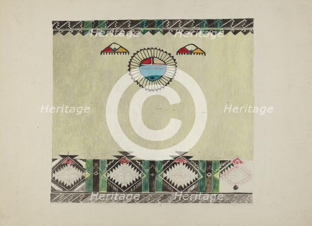 Blanket, 1935/1942. Creator: Unknown.