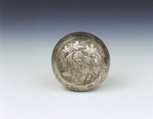 Silvered bronze covered box, Late Tang-Northern Song dynasty, China. Artist: Unknown