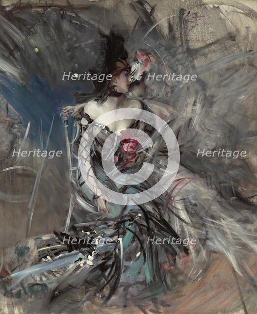 Spanish Ballerina at the Moulin Rouge, c1905. Creator: Boldini, Giovanni (1842-1931).