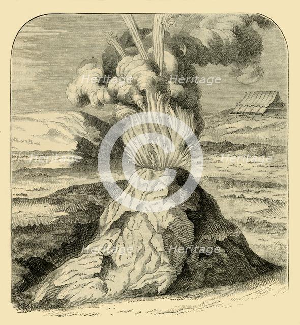 'Cotopaxi in Eruption in 1743', 1881. Creator: Unknown.