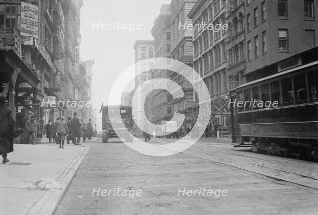 Broadway North from Worth Street Dec. 1913. Creator: Bain News Service.