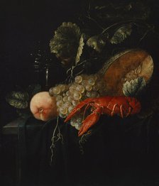 Still life with lobster, Second Half of the 17th cen.. Creator: Anonymous.