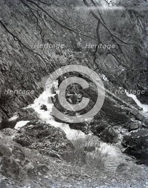Conway Falls, Wales, c1955. Creator: Arthur Charles Kirby Ware.