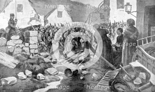 'The Regiment Salutes', 1915. Artist: Unknown