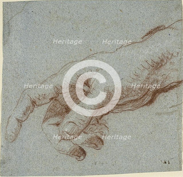 Right Hand, n.d. Creator: Giovanni Battista Tiepolo.