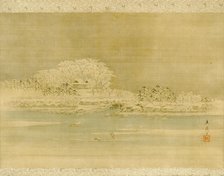 Matsuchiyama on the Sumida River, Edo period, 1856. Creator: Ando Hiroshige.