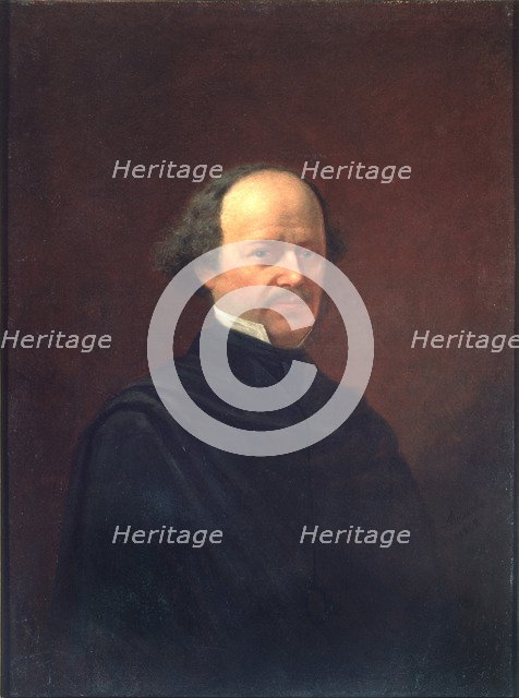 Portrait of the composer Alexander Dargomyzhsky (1813-1869), 1869. Artist: Volkov, Adrian Markovich (1827-1873)