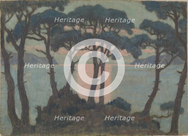 Cap Myrthe, c. 1898. Creator: Auburtin, Jean Francis (1866-1930).