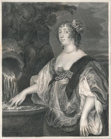 'Lucy Percy, Countess of Carlisle', c1635-1637, (early-mid 19th century).  Creator: Henry Thomas Ryall.