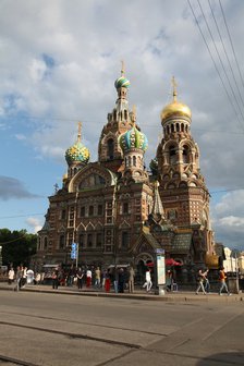 Church of the Saviour on Blood, St Petersburg, Russia, 2011. Artist: Sheldon Marshall