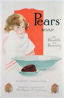 Pears soap advert, 1924. Artist: Unknown