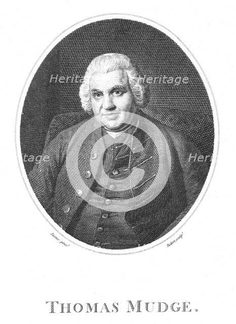 Thomas Mudge, English horologist, 1795. Artist: Baker