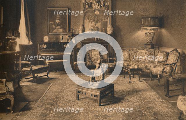 Louis XIV Room at the Cuban Embassy in Brussels, Belgium, 1927. Creator: Unknown.