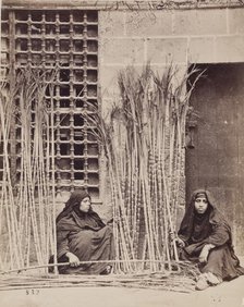 Selling Sugar Cane, c1876. Creator: Pascal Sébah.