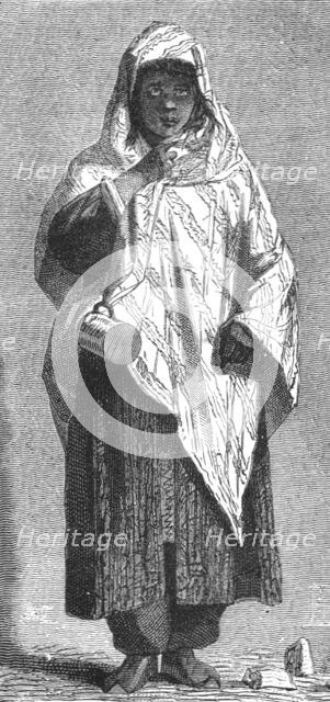 'Gipsy Beggar; Notes on Albania', 1875. Creator: Frederick A. Lyons.