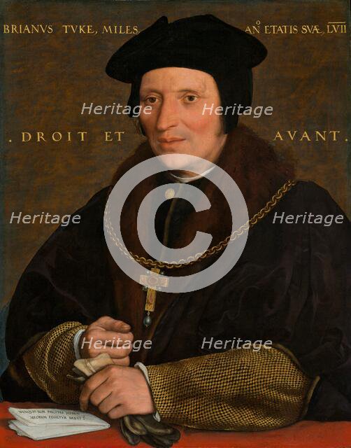 Sir Brian Tuke, c. 1527/1528 or c. 1532/1534. Creator: Hans Holbein the Younger.