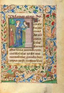 Saint Avia; Prayer Book of Charles the Bold, about 1480-1490. Creator: Unknown.