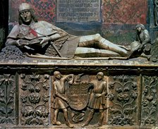 The Young Nobleman of Siguenza, tomb of Martin Vazquez de Arce in the chapel of St. Catherine in …