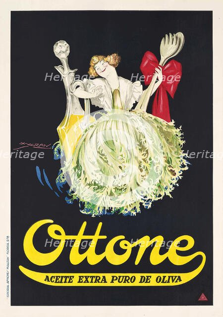 Ottone Olive Oil, 1927. Creator: Mauzan, Luciano Achille (1883-1952).