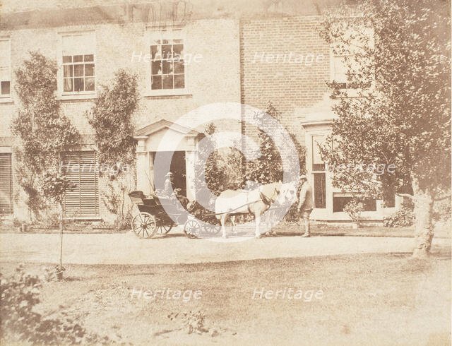 Oakley Cottage, 1853-56. Creator: John Dillwyn Llewelyn.