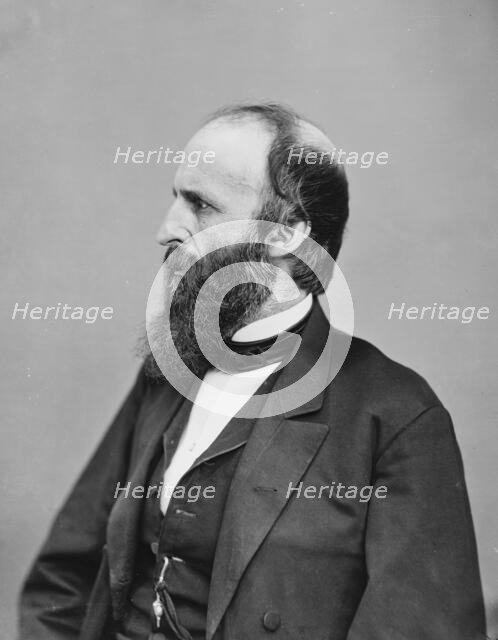 Senator Edward Henry Rollins of New Hampshire, between 1865 and 1880.  Creator: Unknown.