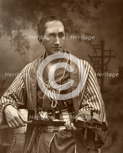 Durward Lely, Scottish opera singer, in Gilbert and Sullivan's 'The Mikado', 1887.  Artist: Ernest Barraud