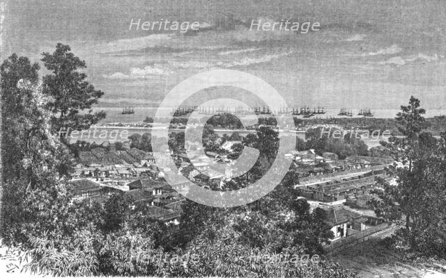 'Panorama of Benten; A European Sojourn in Japan', 1875. Creator: Unknown.