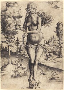 Memento Mori, c. 1500/1502. Creator: Master MZ.