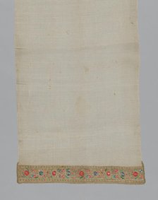 Towel, Turkey, 19th century. Creator: Unknown.