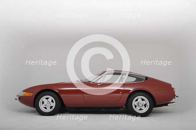 Ferrari 365 GTB 1972. Artist: Simon Clay.
