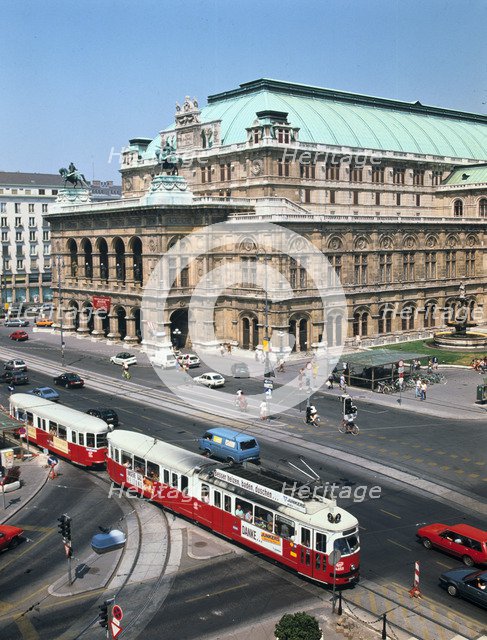 The Opera House, Vienna, Austria.