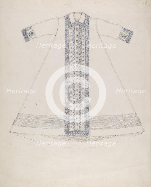 Nightgown, c. 1936. Creator: Evelyn Bailey.