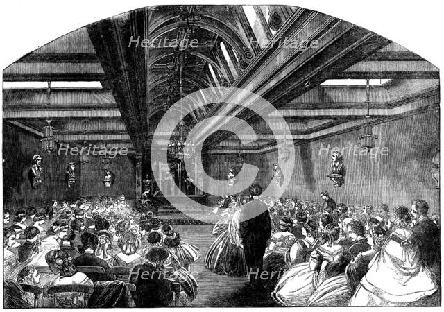 Messers. Collard's Concert-room, Grosvenor-street, 1862. Creator: Unknown.