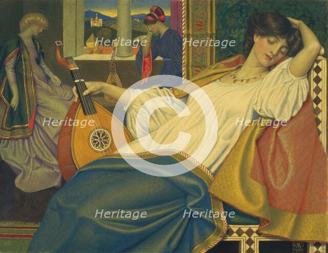 The Sleeping Beauty, 1903. Creator: Joseph Edward Southall.