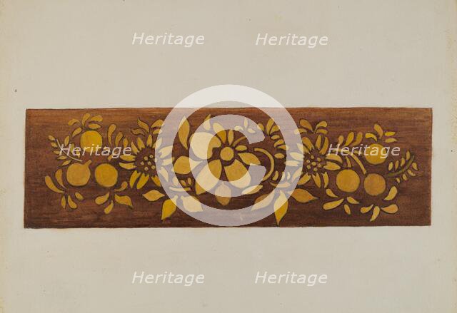 Hitchcock Chair, c. 1940. Creator: Genevieve Sherlock.