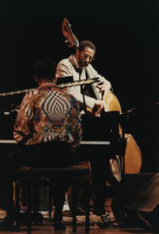 Ron Carter, Herbie Hancock, North Sea Jazz Festival, Netherlands, 1992. Creator: Brian Foskett.