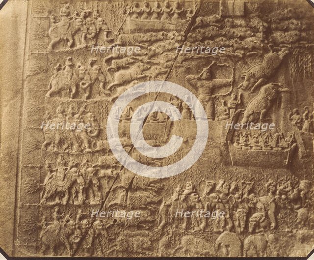 (1) [Tag-e Bustan, Kermanshah], 1840s-60s. Creator: Luigi Pesce.