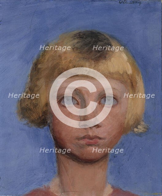 Daughter of the Artist, 1929. Creator: William Lonnberg.