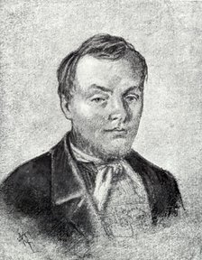 Portrait of Fyodor Mikhaylovich Dostoyevsky at the age of 26, 1847. Creator: Unknown.