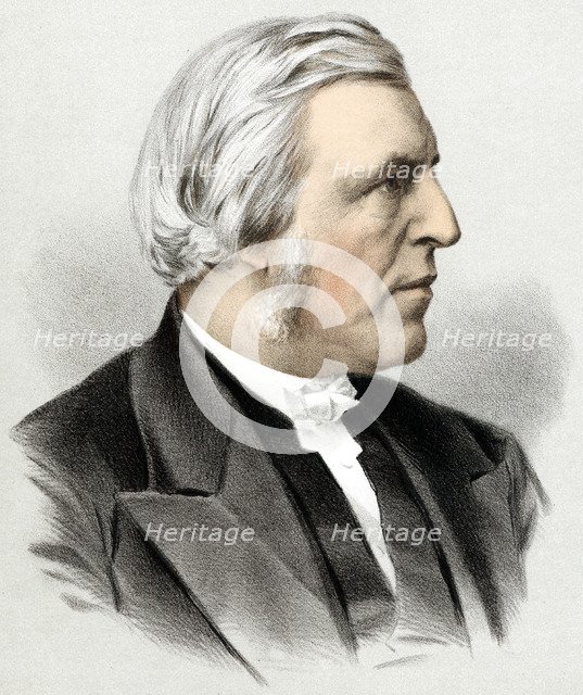 Henry Allon (1818-1892), English Congregational divine, c1880. Artist: Unknown