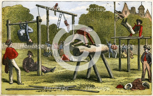 Gymnastics, 19th century(?). Artist: Unknown