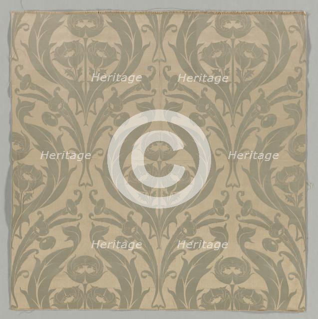 Textile Fragment, c 1900. Creator: William Morris (British, 1834-1896).