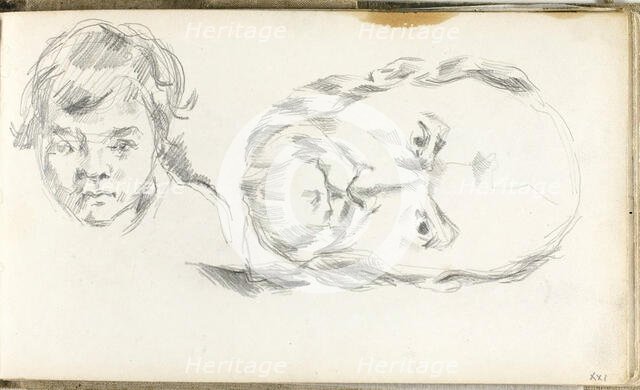 Sketchbook No. 2 (L'Estaque), 1875–86. Creator: Paul Cezanne.