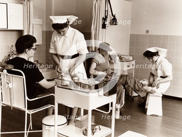 Rowntree surgery, Rowntree Factory, York, Yorkshire, 1965. Artist: Unknown