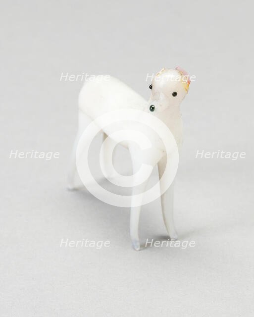 Dog, France, 18th century. Creator: Verres de Nevers.