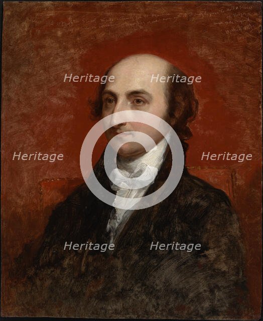 Albert Gallatin, after 1859. Creator: Worthington Whittredge.