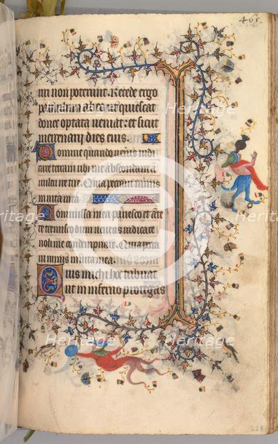 Hours of Charles the Noble, King of Navarre (1361-1425): fol. 227r, Text, c. 1405. Creator: Master of the Brussels Initials and Associates (French).