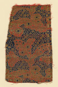 Fragment (Dress Fabric), Iran, 19th century. Creator: Unknown.