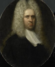 Portrait of Johan Arnold Zoutman, Husband of Anna Margaretha van Petcum, c.1725. Creator: Anon.